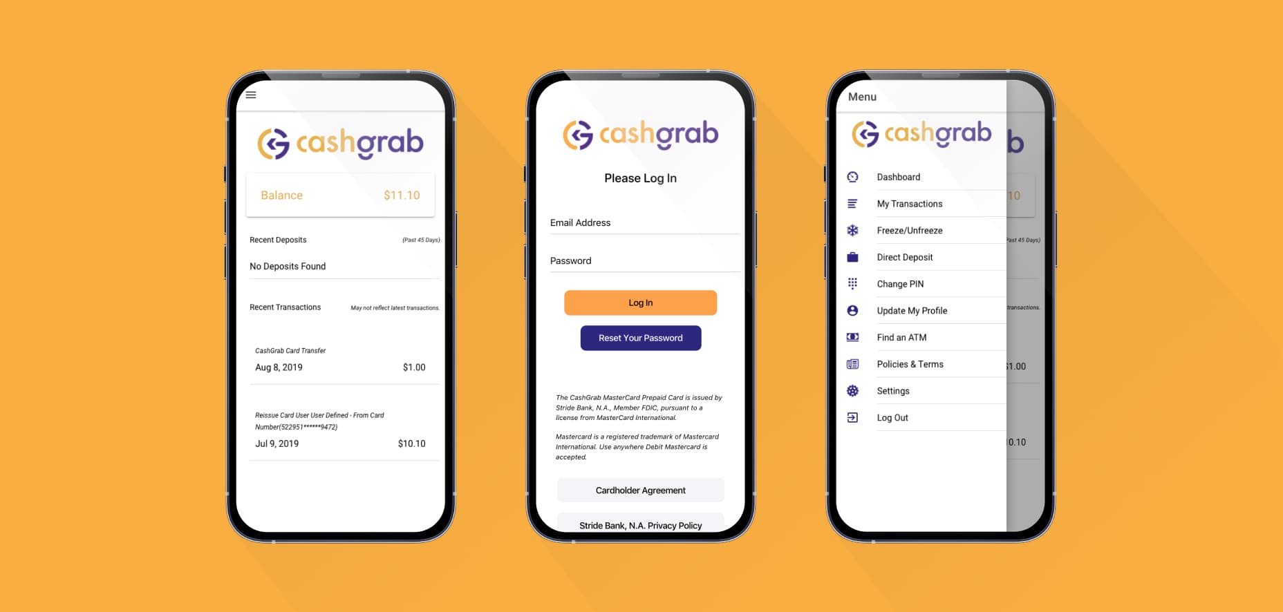 Cashgrab Payments Application