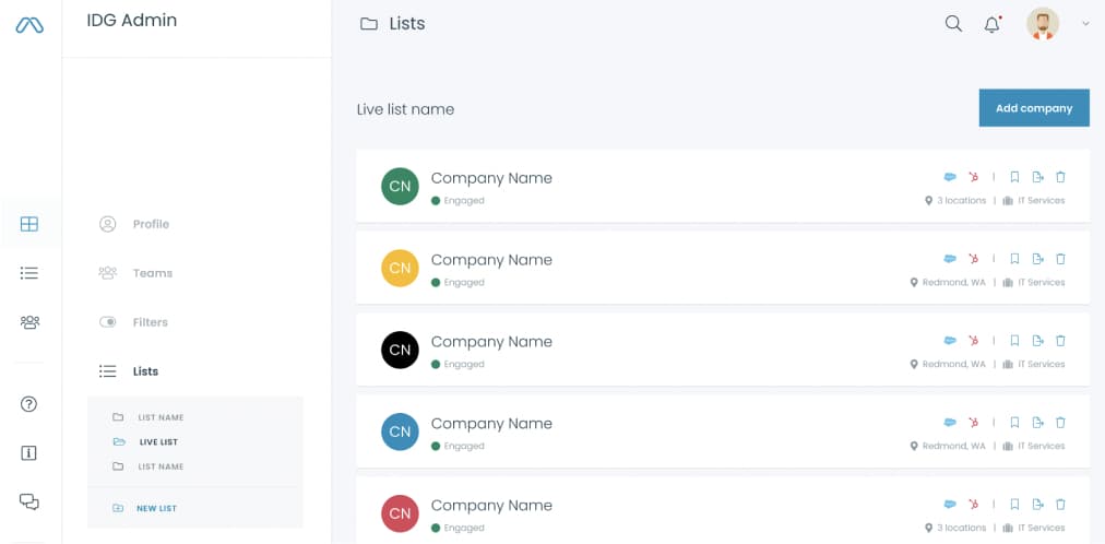 IDG Neon Team Member System